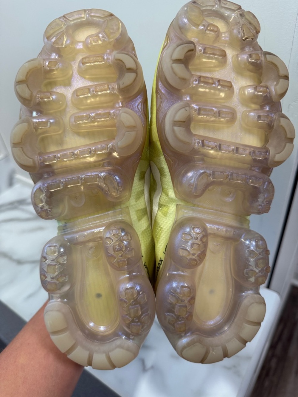 Nike Air VaporMax 2019 lime green SE women's sneakers size 7 - Picture 9 of 10